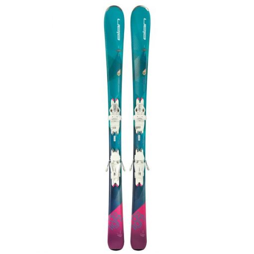 Комплект: горные лыжи с креплениями Elan DELIGHT CHARM LS ELW9.0 2018
